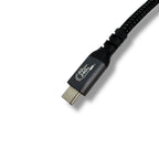160W USB-C Car Charger + 240W USB-C Cable: USB-C plug, angled close-up