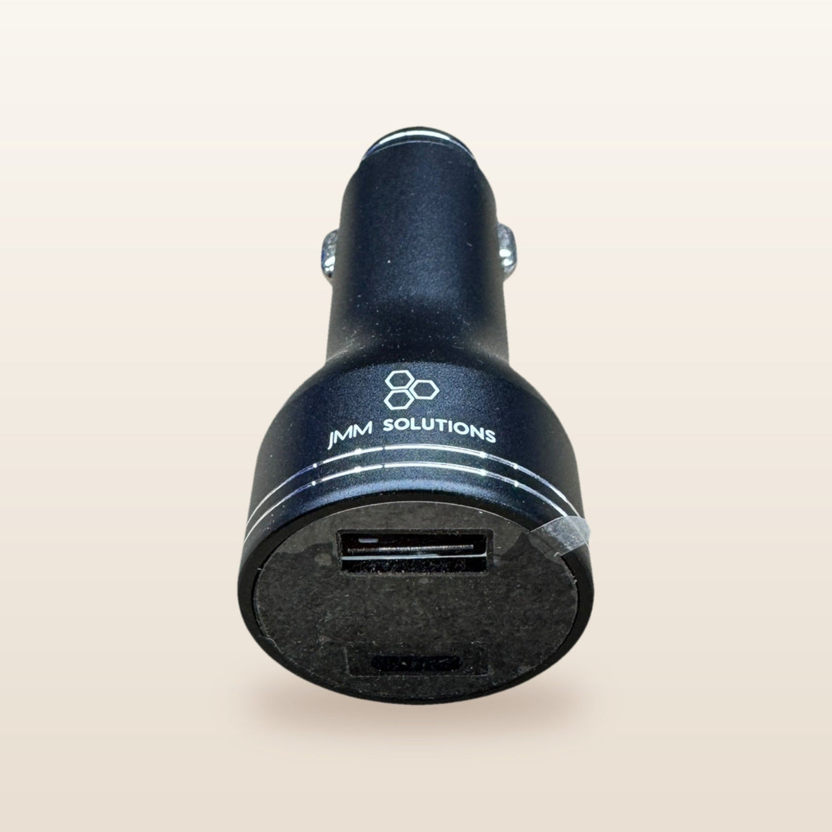 160W USB-C & USB Car Charger from Mr Swagman: top of the car charger showing its two ports