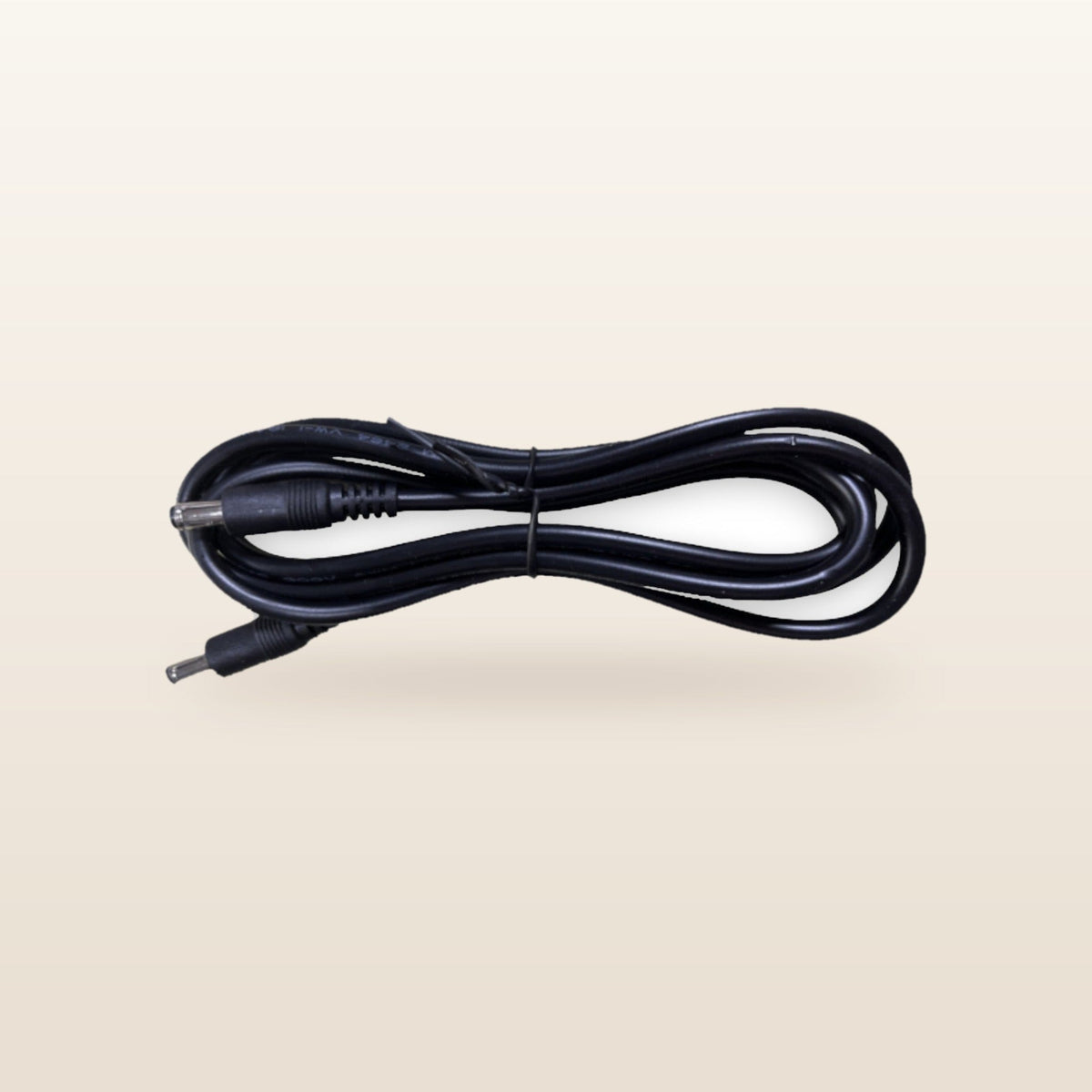 2.1mm DC Plug to DC Plug Cable, 1500mm from Mr Swagman: 2.1mm DC cable coiled