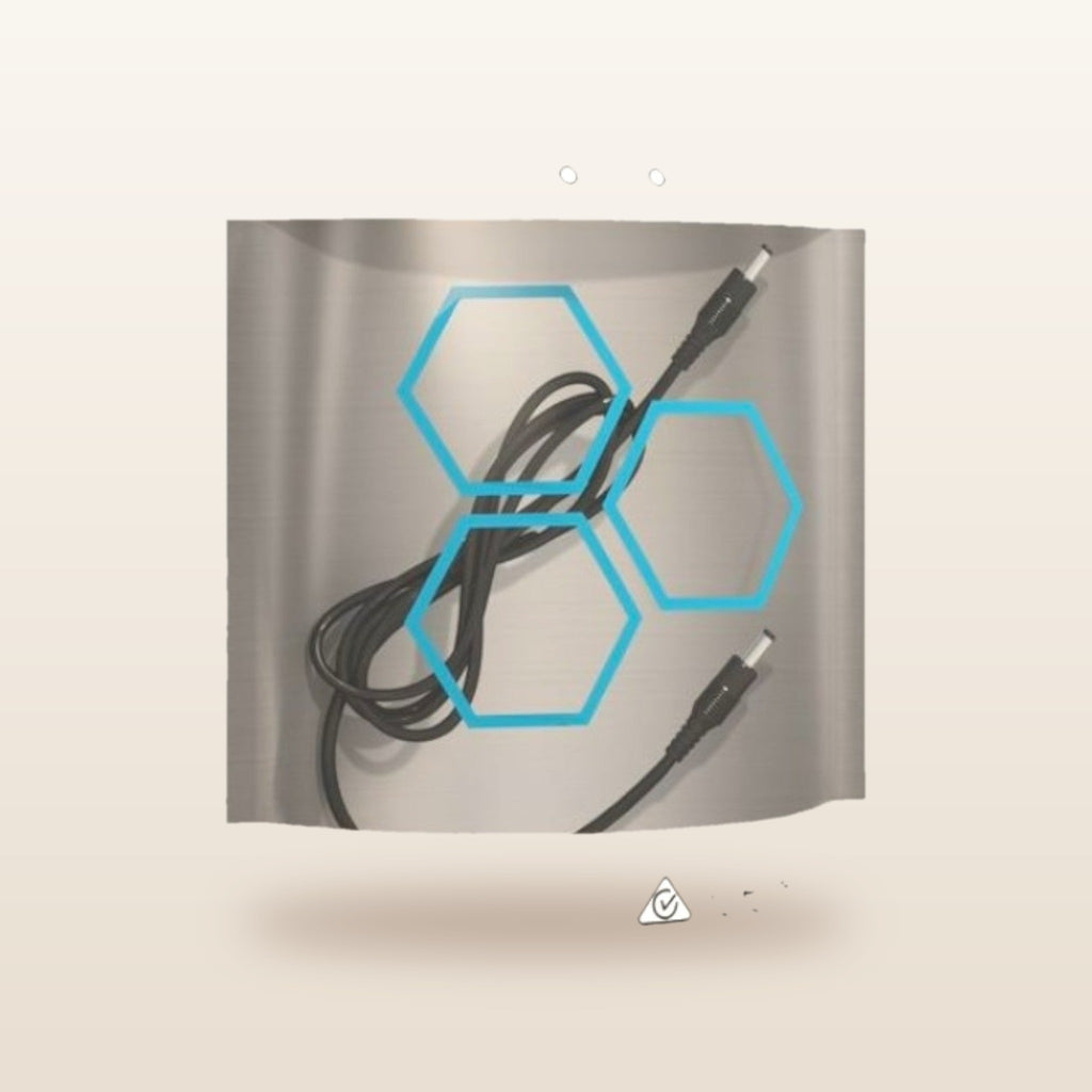 Right-Angle DC Adaptor Tips, Strip of 8: in its sealed packaging