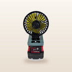Milwaukee-compatible 18V 100mm Fan: front view of the fan blades