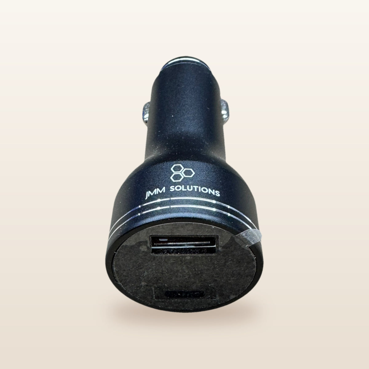 Car Power Kit for Starlink Mini: top of the car charger showing its two ports