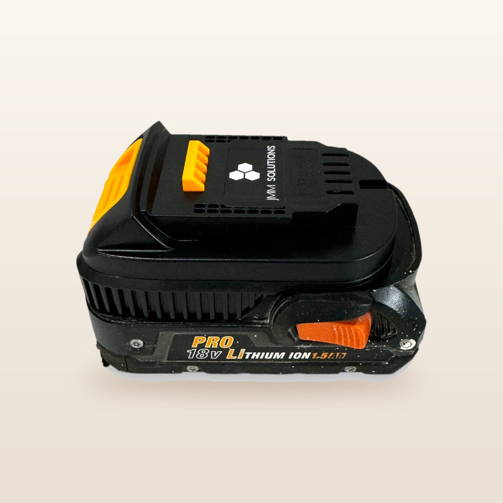 AEG-compatible Power Kit for Starlink Mini: USB-C adaptor fitted to an 18V battery