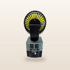 Makita-compatible 18V 100mm Fan: rear view showing the USB ports