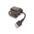 HiKOKI-compatible 18V to 12V Step Down Power Supply from Mr Swagman: on an 18V tool battery, with Anderson plug lead