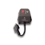 HiKOKI-compatible 18V to 12V Power Supply + Auto Charger Bundle: rear view showing the Anderson lead