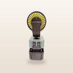 AEG-compatible 18V LED Light & Fan Bundle: fan, rear view showing the USB ports