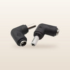 Right-Angle DC Adaptor Tips, Strip of 8: pair of right-angle DC adaptors, white tip