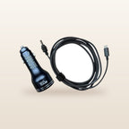 Car Power Kit for Starlink Mini: 160W car charger with the cable connected