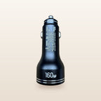 Car Power Kit for Starlink Mini: side view of the car charger showing 160W