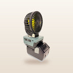 HiKOKI-compatible 18V 100mm Fan: on an 18V battery, other side