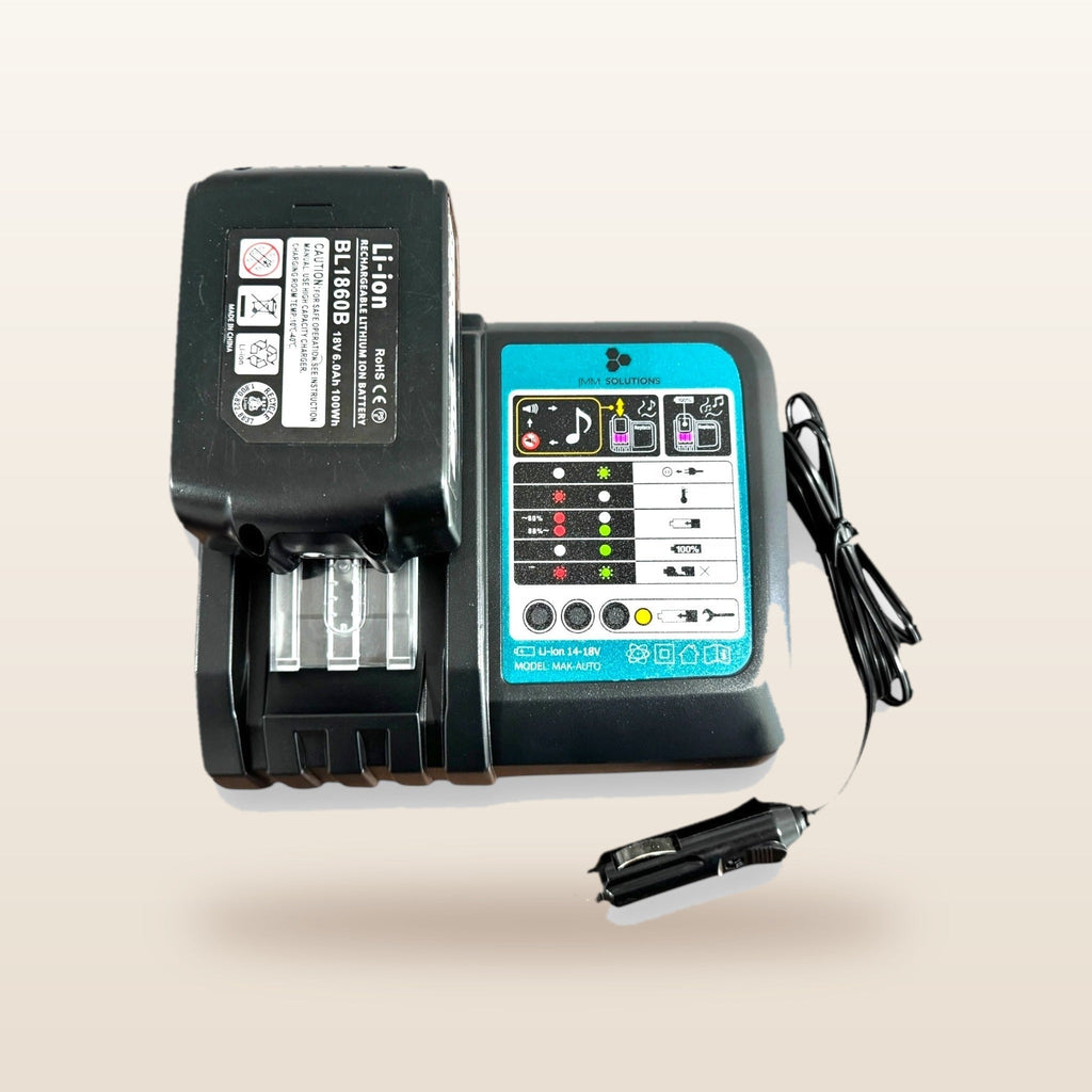 Makita-compatible Balanced Auto Charger: charging an 18V battery