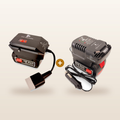 Mr Swagman Bosch-compatible 18V to 12V Power Supply + Auto Charger Bundle: power supply and in-car charger on 18V batteries