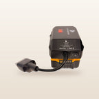 DeWalt-compatible 18V to 12V Step Down Power Supply: rear view showing the Anderson lead