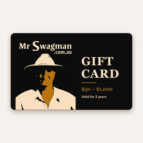 Mr Swagman gift card, $50 to $1,000