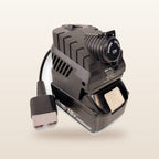 Makita-compatible Volt Step Down PRO from Mr Swagman: fitted to an 18V tool battery, with Anderson plug lead