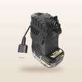 Ryobi ONE+ compatible Volt Step Down PRO from Mr Swagman: fitted to an 18V tool battery, with Anderson plug lead