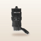 Ryobi ONE+ compatible Volt Step Down PRO: side view with USB ports and Anderson lead