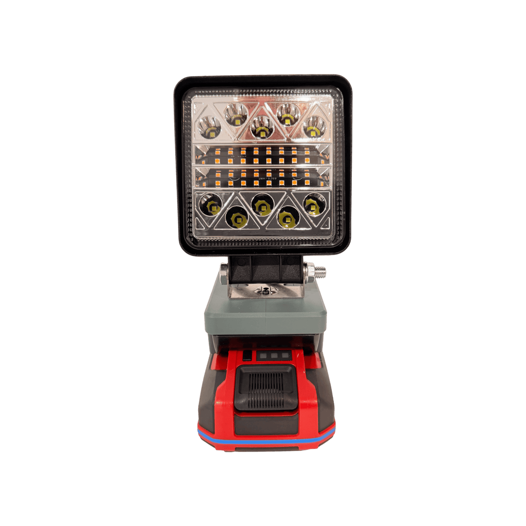 Ozito/Einhell-compatible 18V LED Camp Light: front view of the LED panel